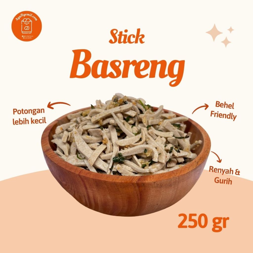 

Promo Basreng Daun Jeruk 250 Gram Original | Basreng Daun Jeruk Tidak Pedas | Basreng Premium Daun Jeruk | Basreng Murah