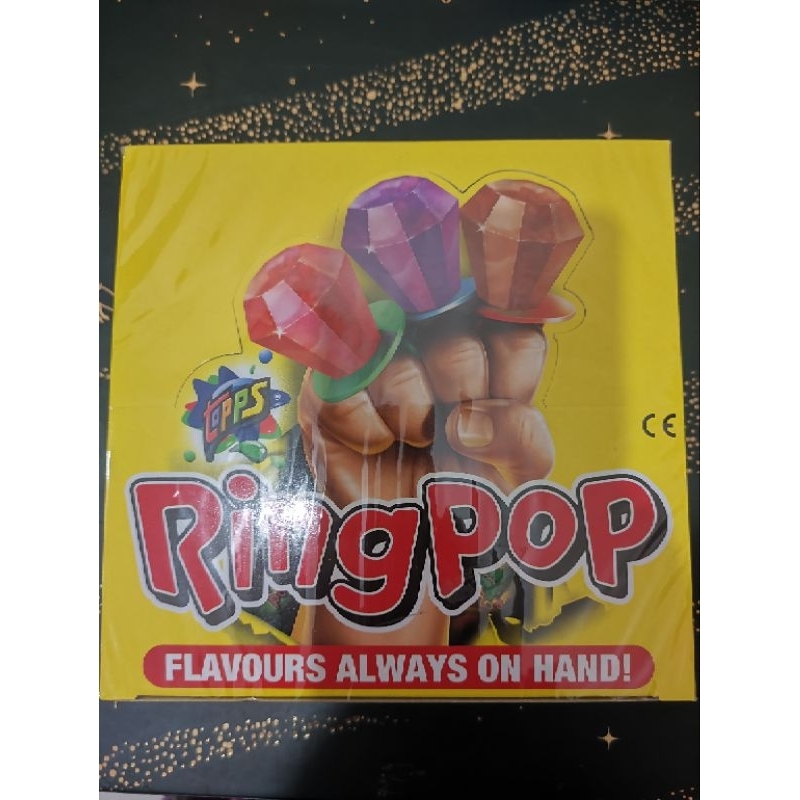 

ring pop candy 1 box isi 24 pcs