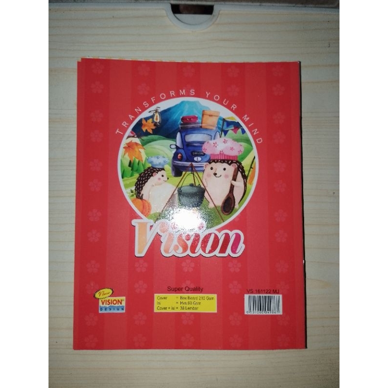 

Buku tulis vision