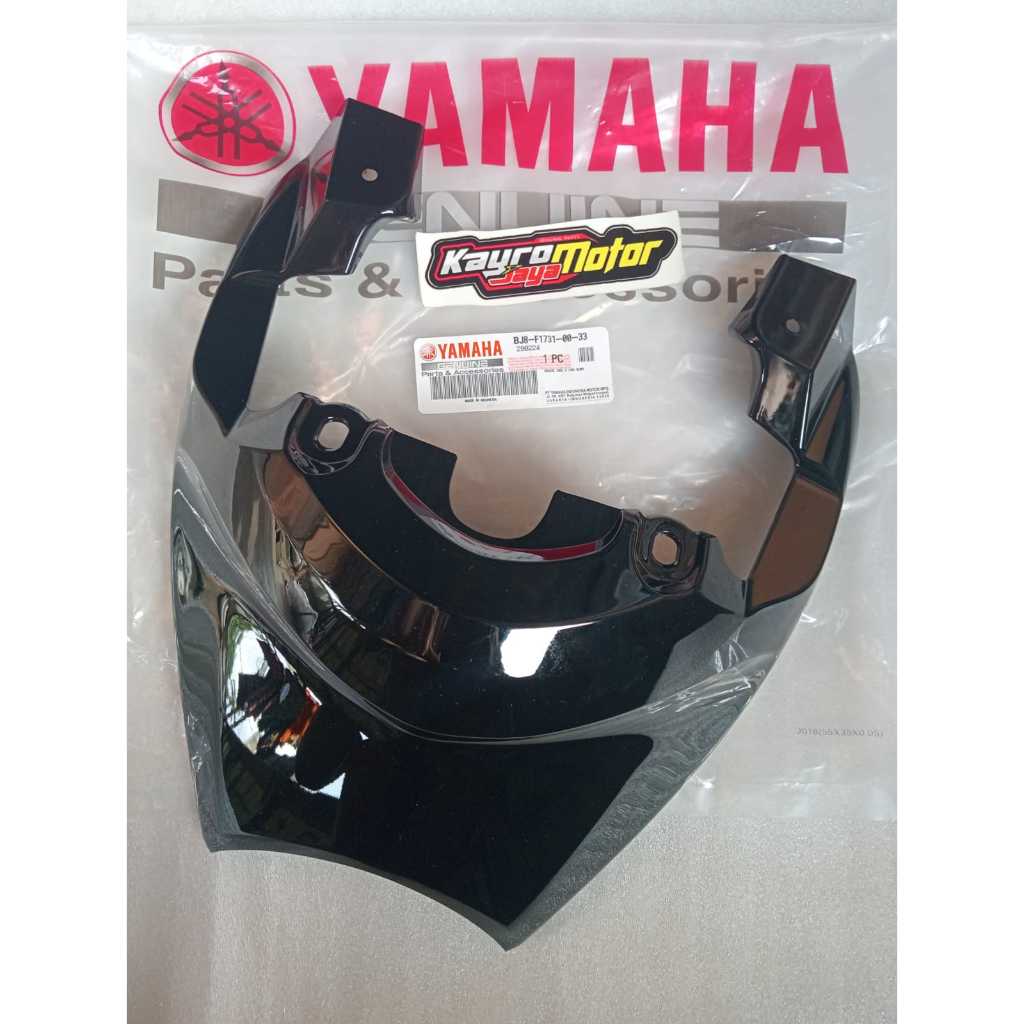 COVER TAIL SAMBUNGAN BODY BELAKANG FINO 125 HITAM ORIGINAL BJ8-F1731-00-33
