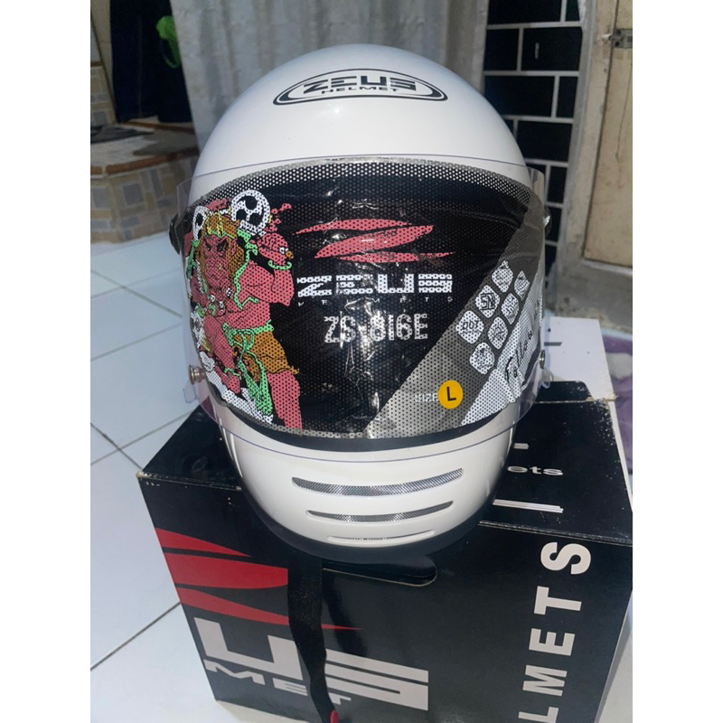 Helm Cakil Zeus ZS816E zs 816 e kondisi bekas, Jarang Pakai