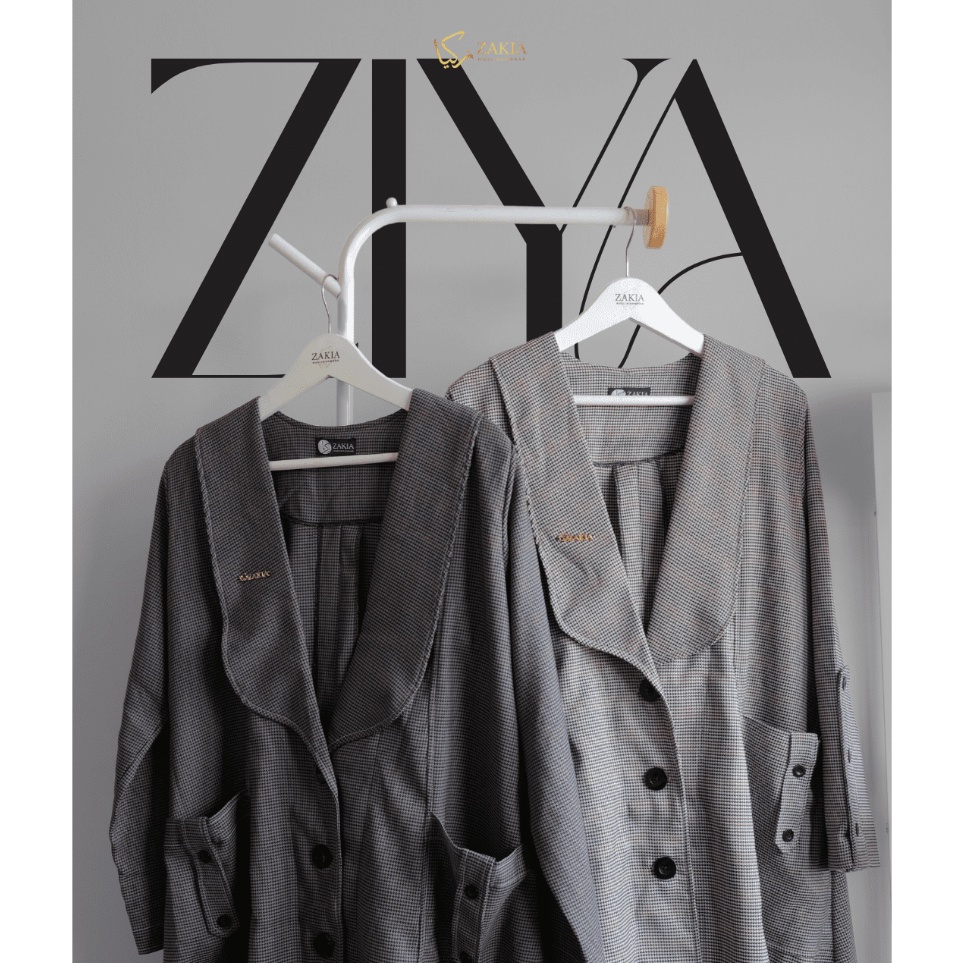 Lihat Disini COAT ZIYA by ZakiaOfficial