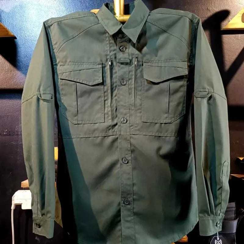 KEMEJA TACTICAL PASADA LENGAN PANJANG