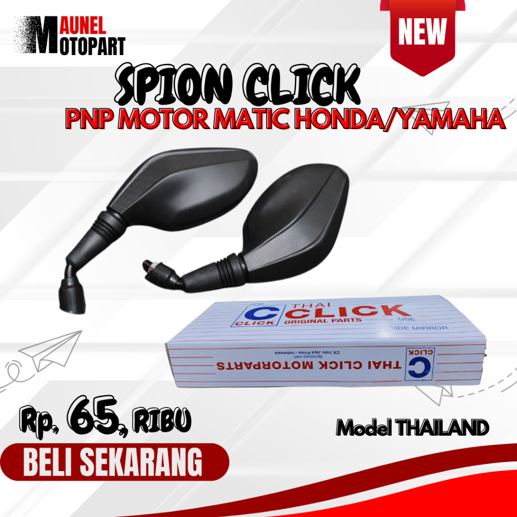 SPION CLICK THAILAND SPION CLICK VARIO,BEAT,SCOOPY,MOTOR LAIN LAIN UNIVERSAL SPION MOTOR SPION VARIO