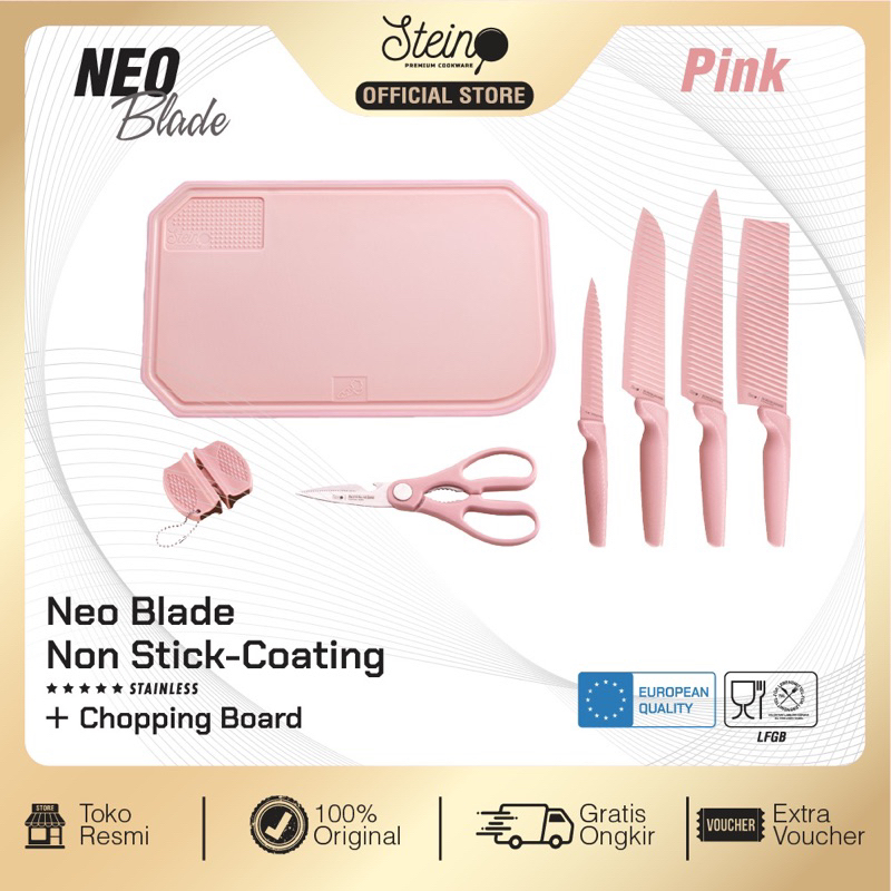 STEINCOOKWARE NEO BLADE (PISAU + TALENAN)
