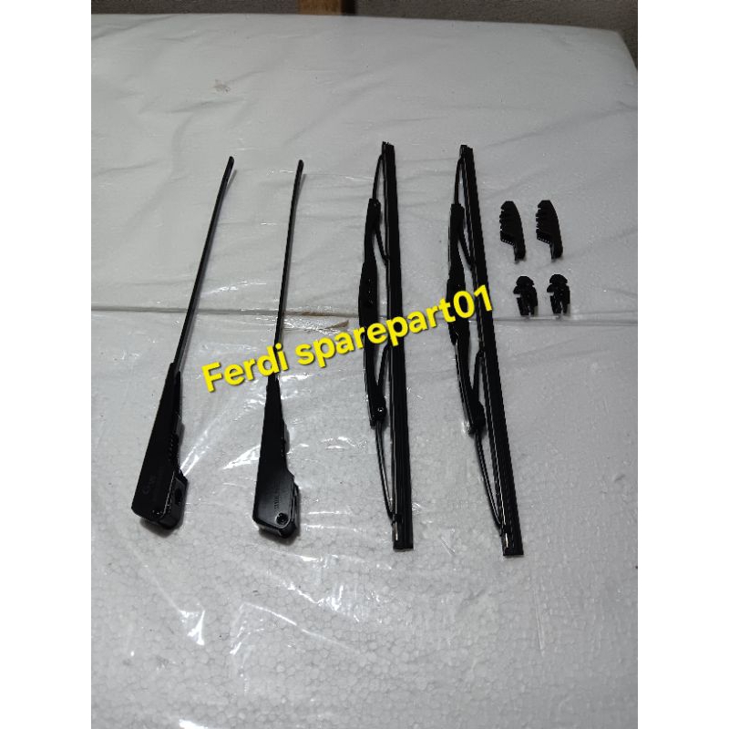 Stang wiper/Gagang wiper KATANA satu set kanan kiri komplit