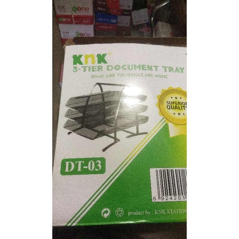 

3 tier document tray