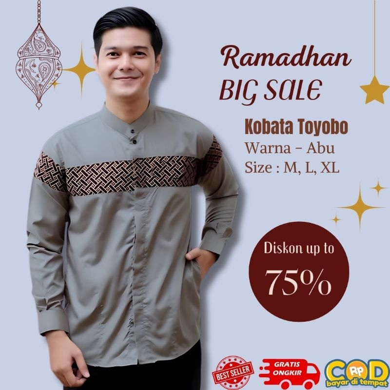 Koko Kobata Toyobo Lengan Panjang