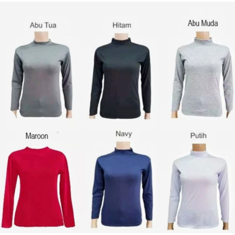 Manset Baju Wanita bahan Jersey Premium