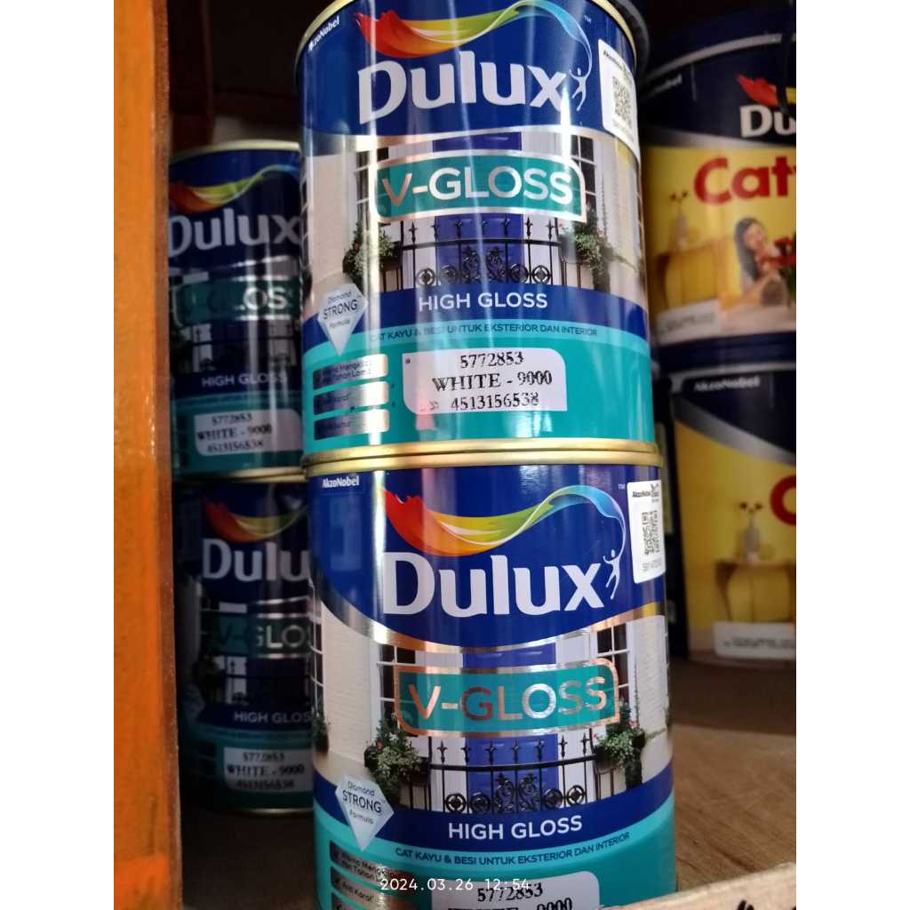DULUX V-GLOSS HIGH GLOSS  0.8L