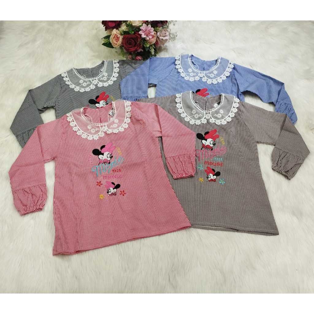 BLUS ANAK PEREMPUAN UMUR 7-8-9 TAHUN