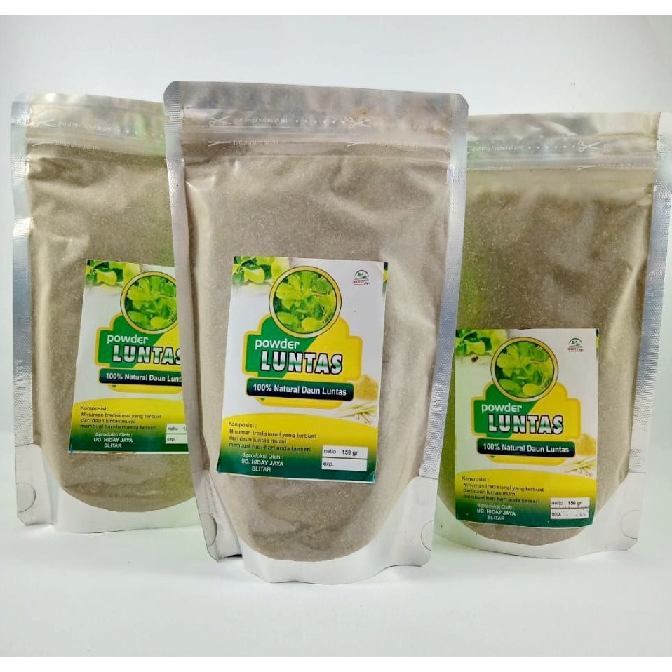 

Bubuk Beluntas Murni 100gr / Daun Luntas Bubuk