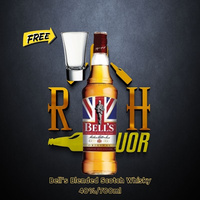 

BELL'S WHSK1 Free Gelas Sloki dan Free Packing