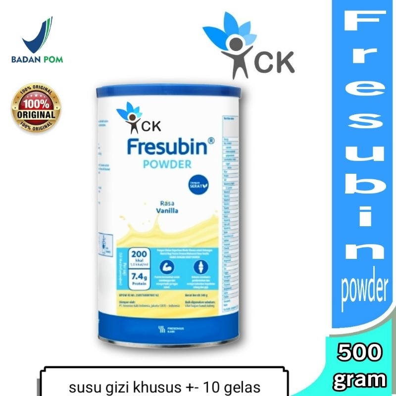 

FRESUBIN ORIGINAL POWDER 500 gram - susu kebutuhan khusus