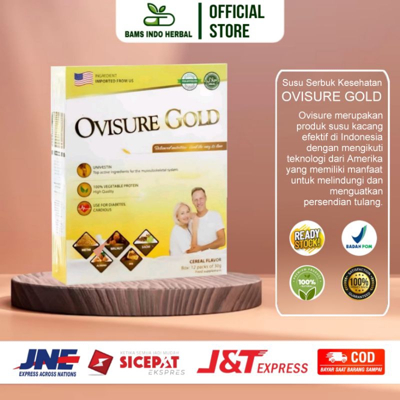 

OVISURE GOLD Susu Bubuk USA Asli/Original Berguna Untuk Tulang dan Persendian