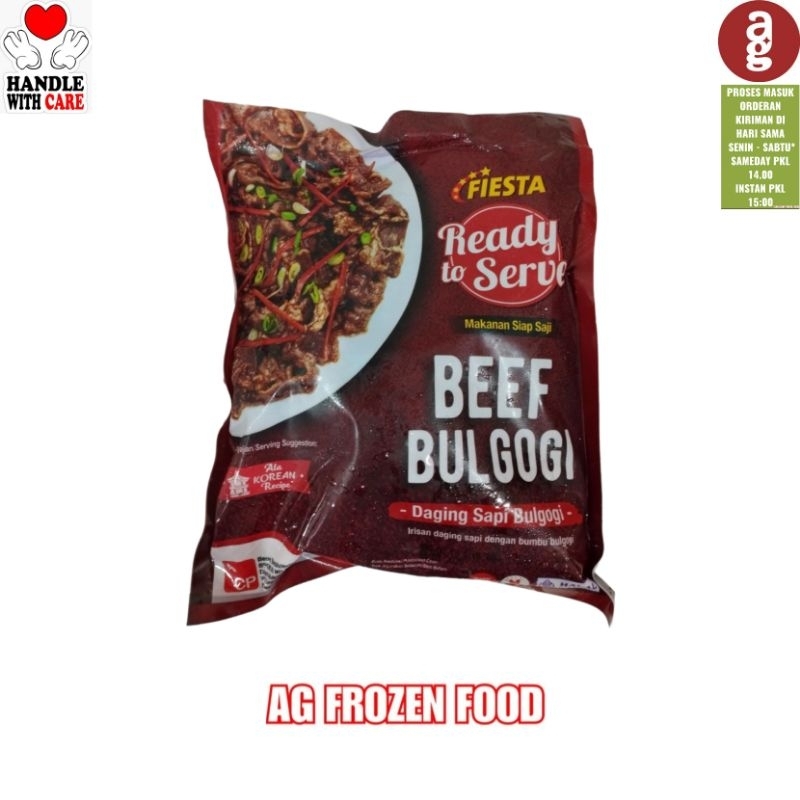 

Ready To Serve Beef Bulgogi 300 Gram