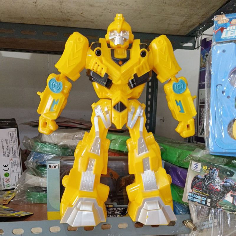 ROBOT TRANSFORMERS BUMBLEBEE UKURAN BESAR