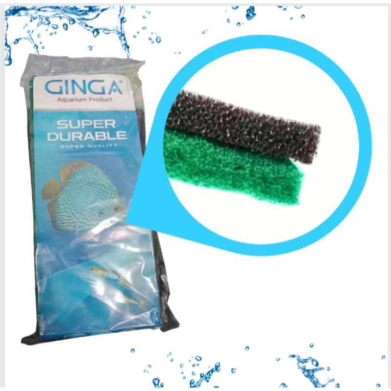 KAPAS GINGA 2LAPIS  KAPAS FILTER KAPAS PENYARING MEDIA FILTER AQUARIUM