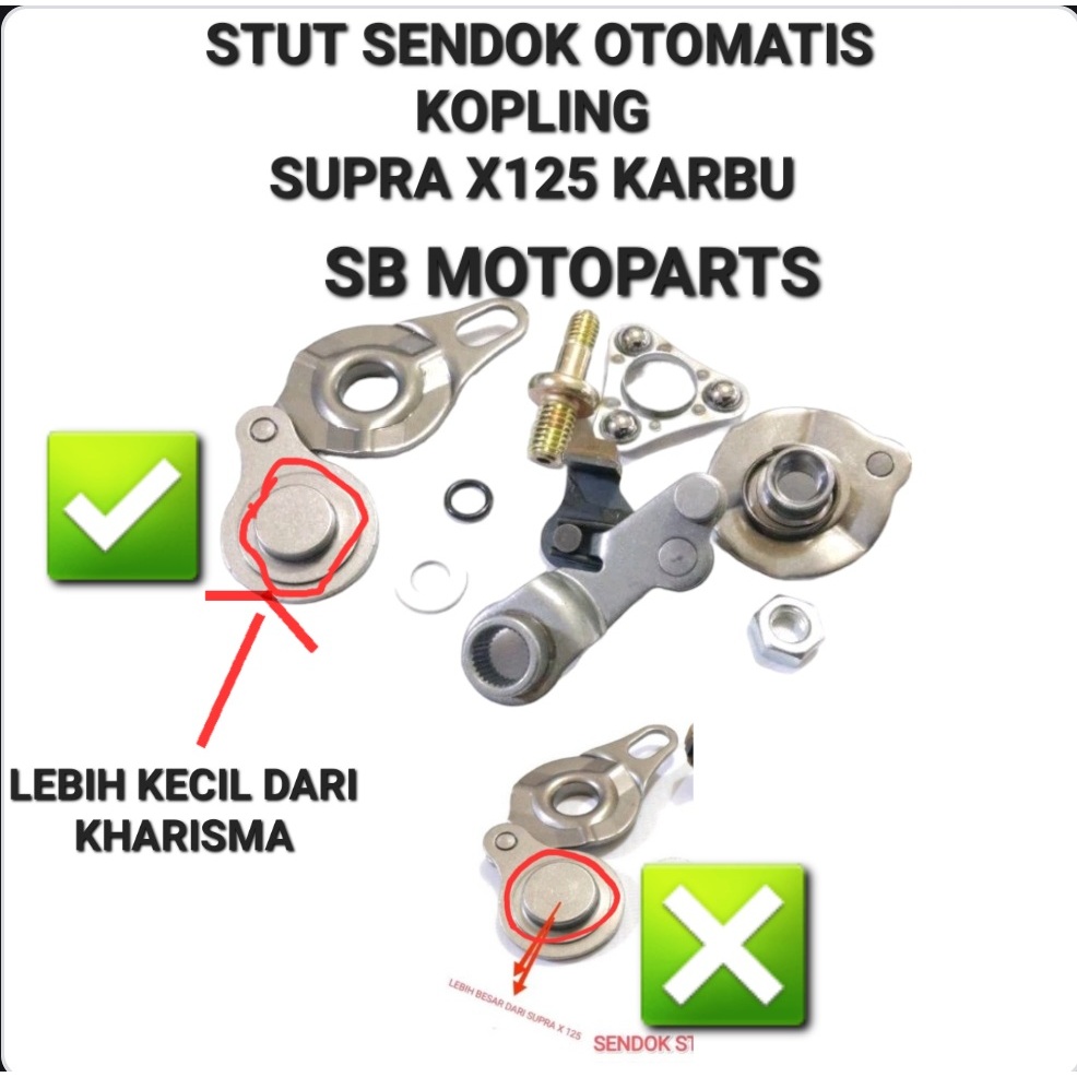 SENDOK STUT OTOMATIS KOPLING MIMIS BAUT SETELAN KOPLING SUPRA X 125