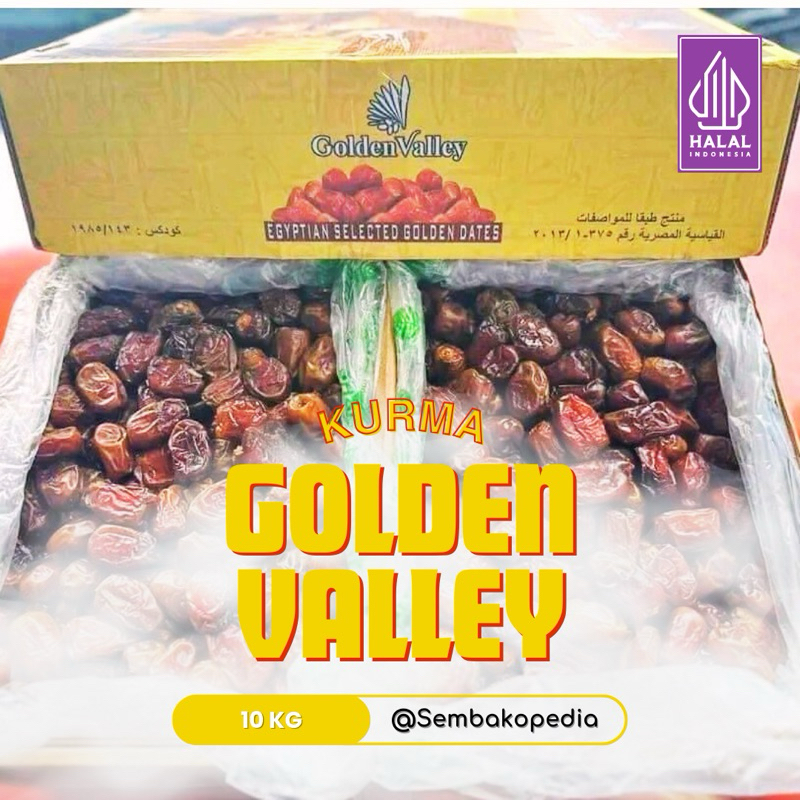 

KURMA GOLDEN VALLEY 10 KG | KURMA MESIR | PRODUK ORIGINAL 100% MURAH GROSIR