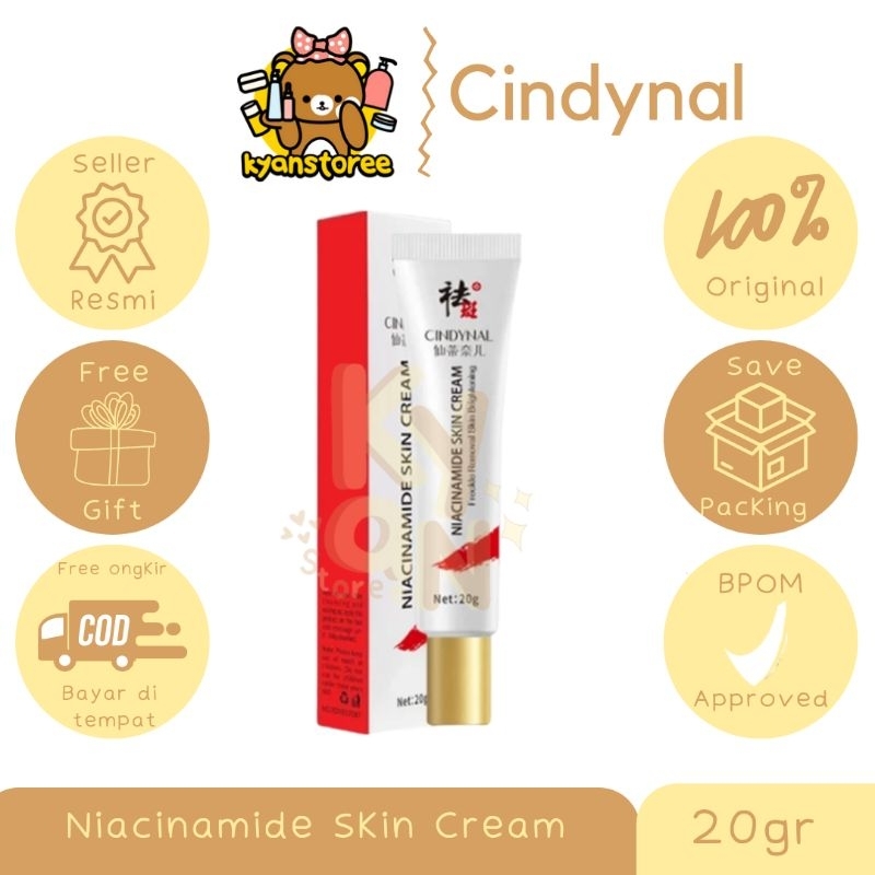 CINDYNAL NIACINAMIDE SKIN CREAM / SALEP FLEK