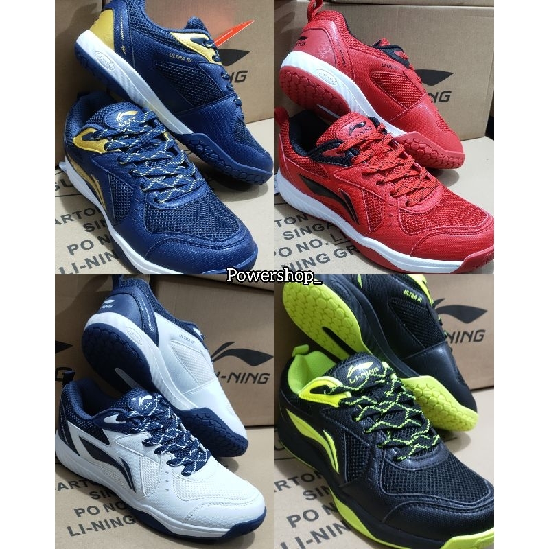 sepatu lining ultra3 / sepatu badminton