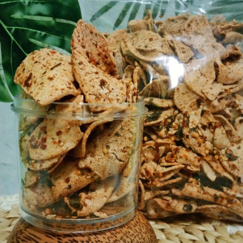 

Basreng Bulat Pedas Daun Jeruk Kemasan 1kg