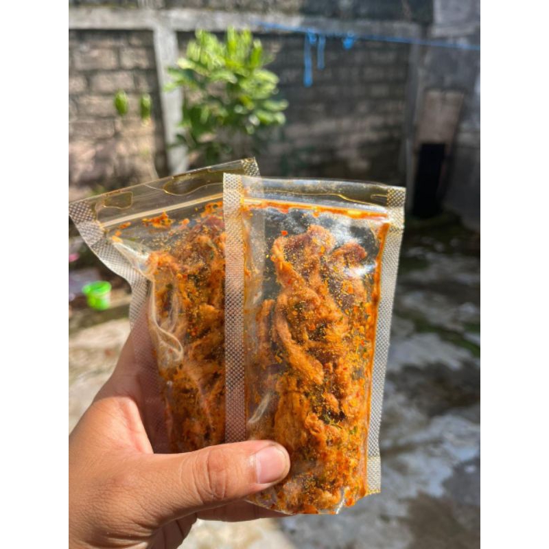 Jamur Crispy Pedas Daun Jeruk