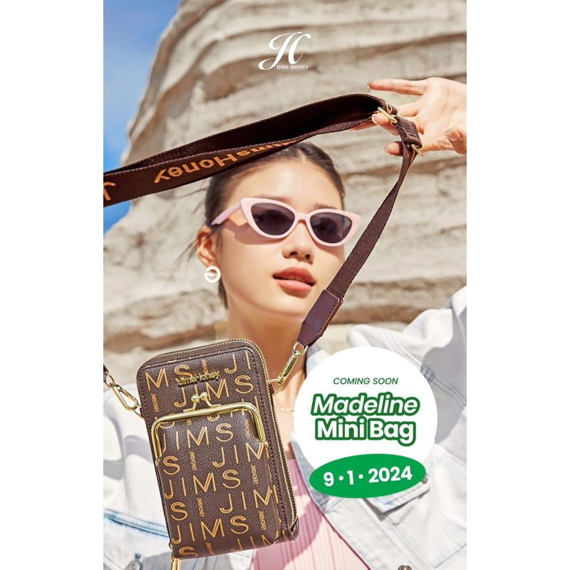 Madline Mini Bag Jim's Honey Tas Selempang HP Wanita Terbaru || Tas Selempang HP Wanita || Tas Handp