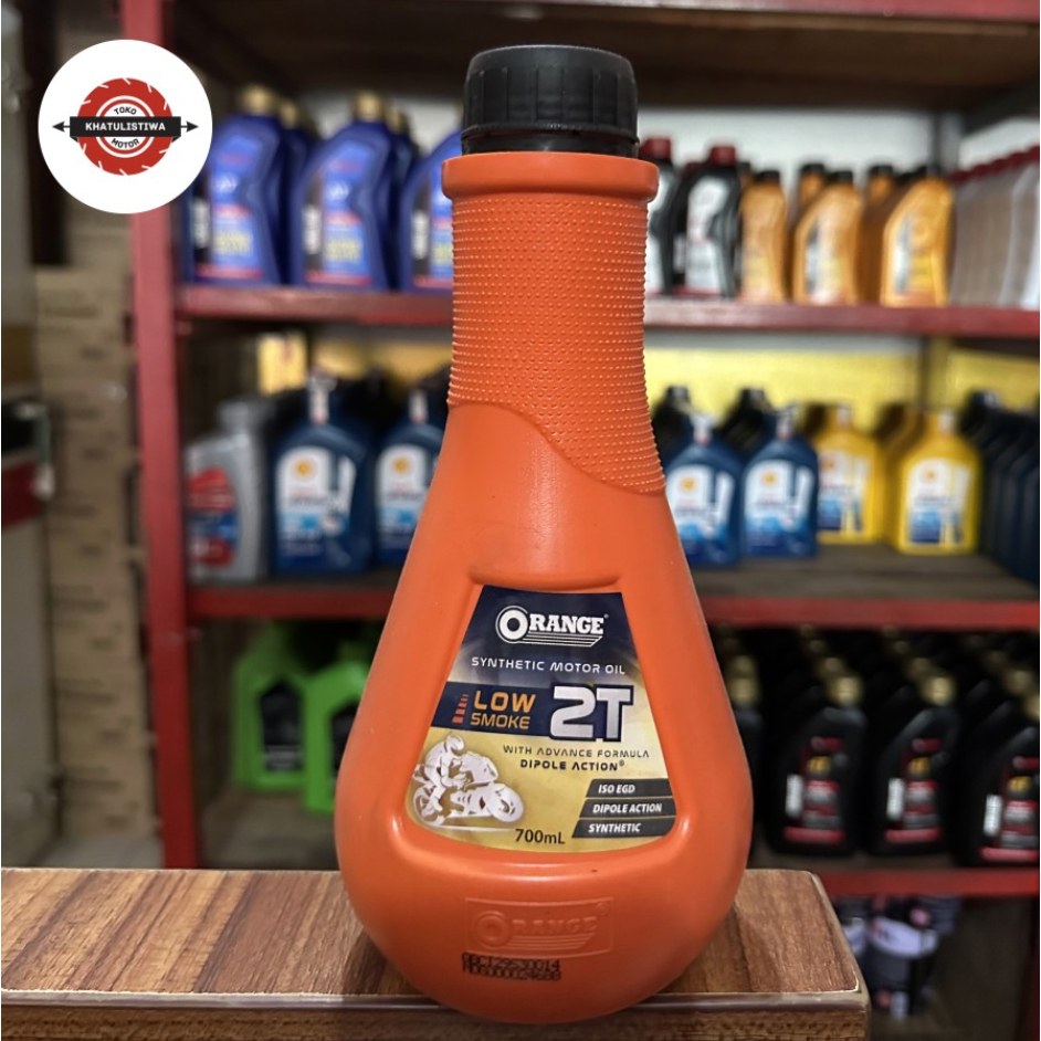 OLI ORANGE 2T Oli Samping 2 Tak ORIGINAL ASLI