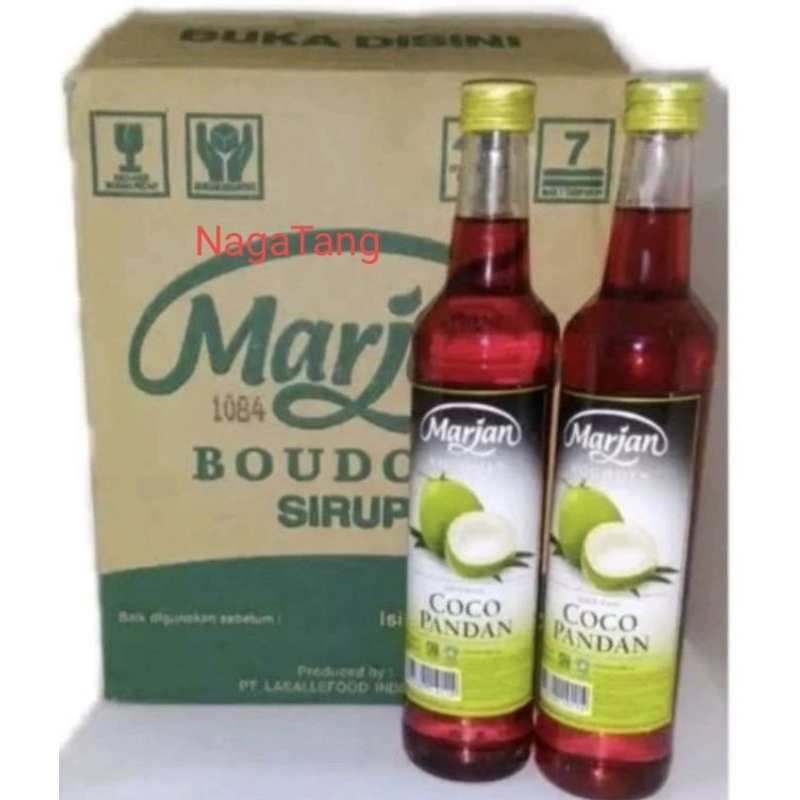 

SIRUP MARJAN COCOPANDAN 450 Ml 1 KARTON