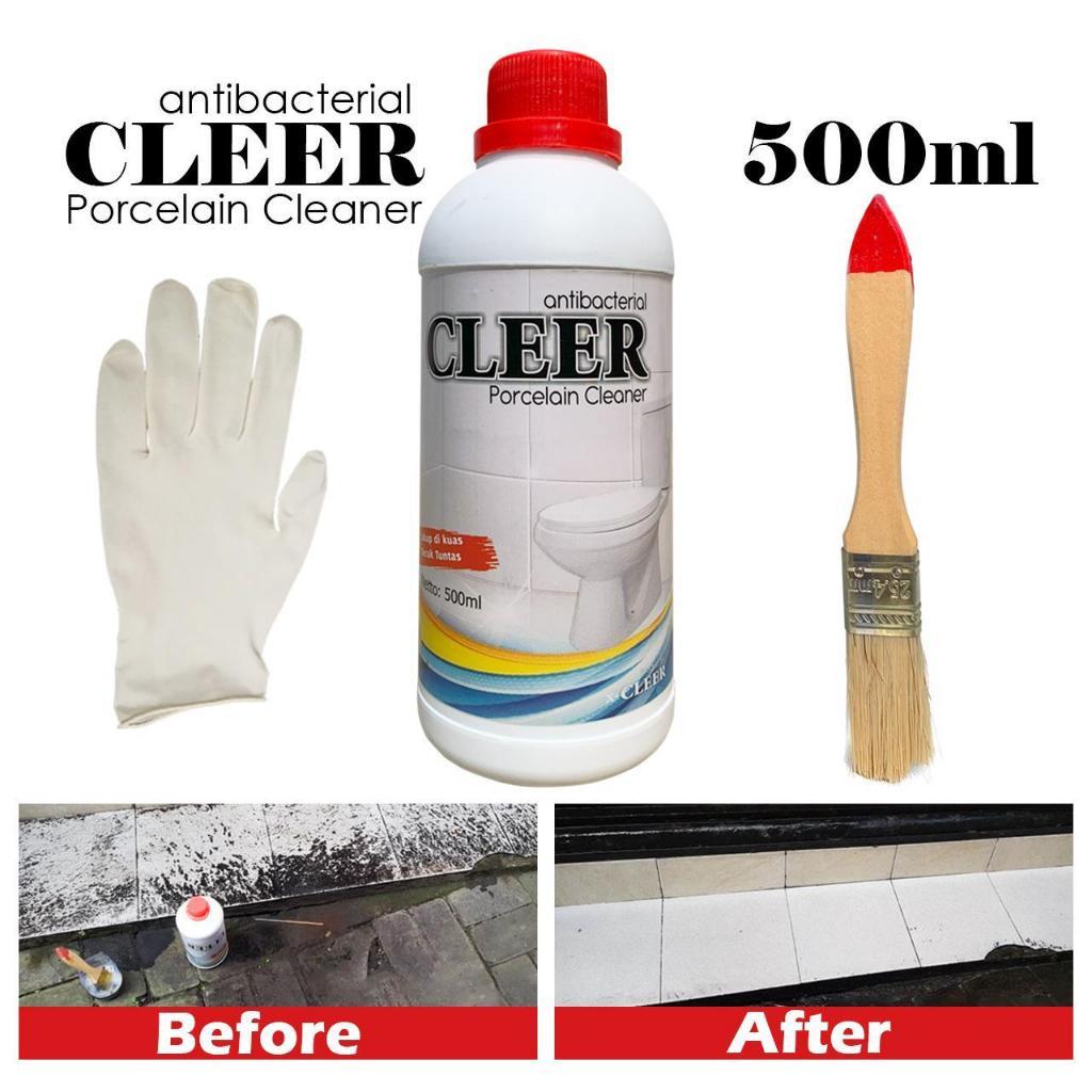 IDEKU Ampuh CLEER Cairan Pembersih Kerak Keramik Kamar Mandi Toilet Ampuh / CLEER PORSELEN CLEANER