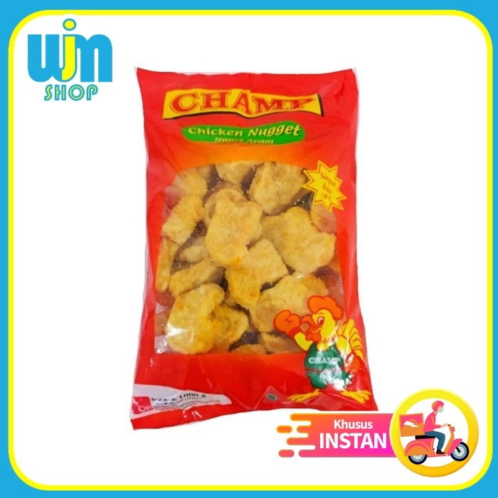 

Champ Chicken Nugget 1000g Naget Ayam Makanan Beku WJM Makassar