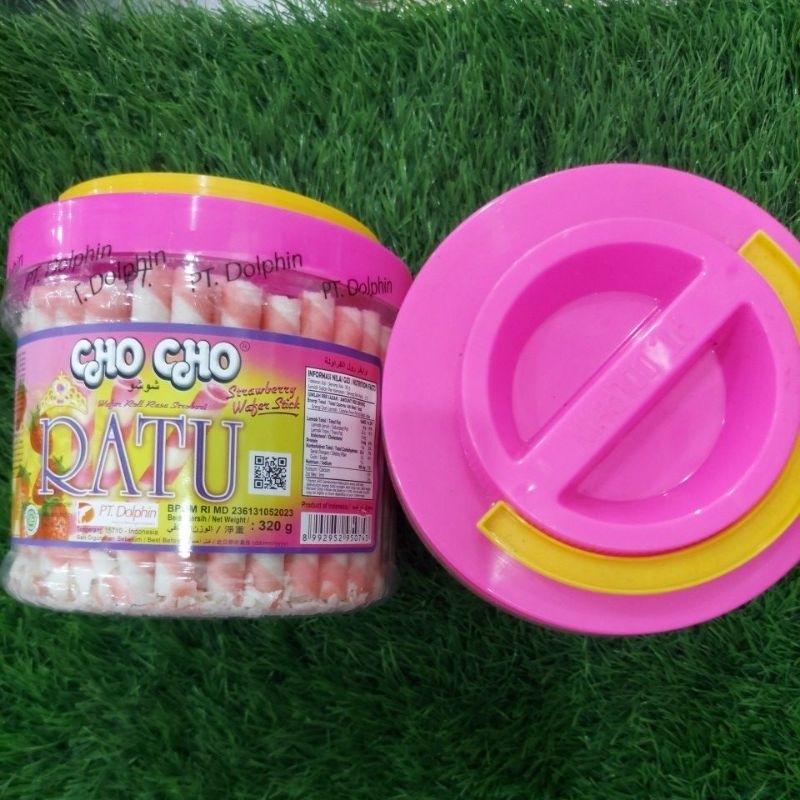 

Cho cho wafer roll rasa strawberry 320g