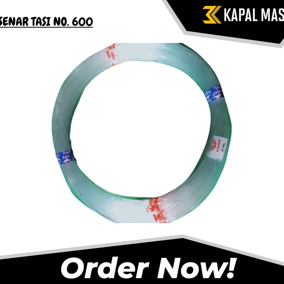 Senar Tasi / Nylon Pancing Ikan No. 600