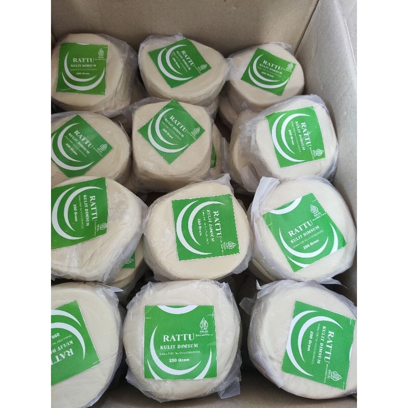 

Kulit Dinsum / Pangsit Bulat Dan Petak.