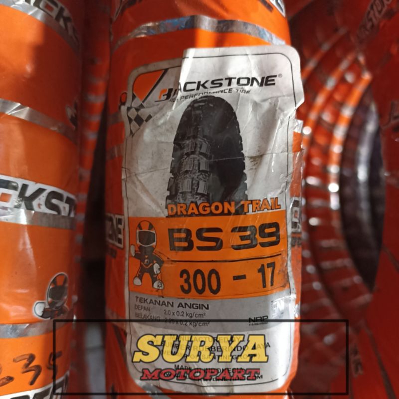 BAN LUAR BLACKSTONE TUBE TYPE BS 39 UKURAN 300-17