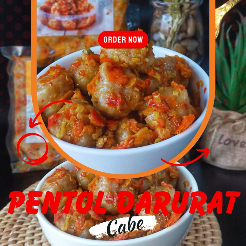 

Frozen pentol darurat cabe