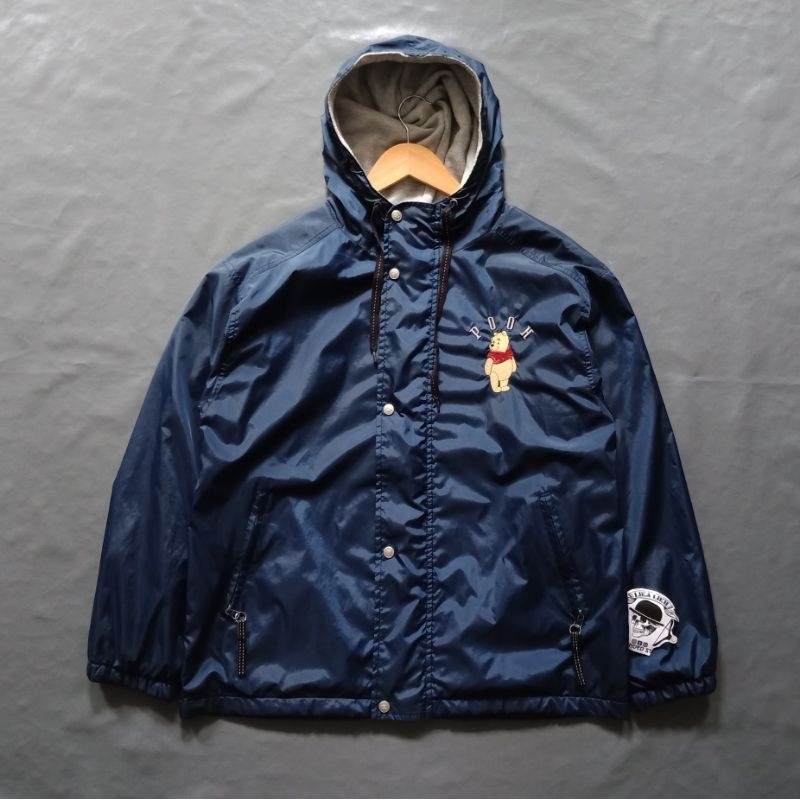 Jaket Winnie the Pooh vintage windbreaker