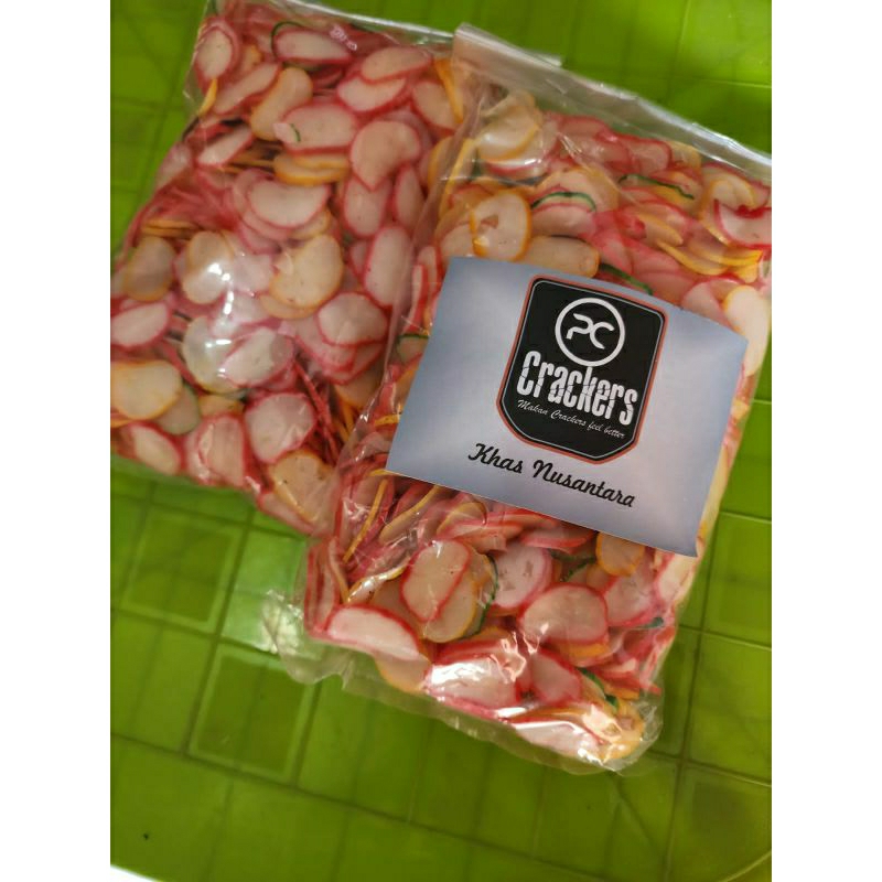

kerupuk bawang warna warni 500gr