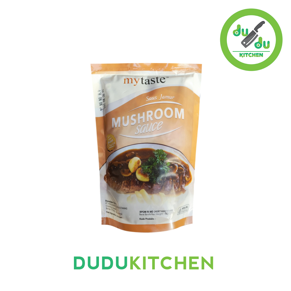 

Dudu Kitchen (MyTaste) Mushroom 500gr - Bumbu bakar jamur steak saus sauce my taste