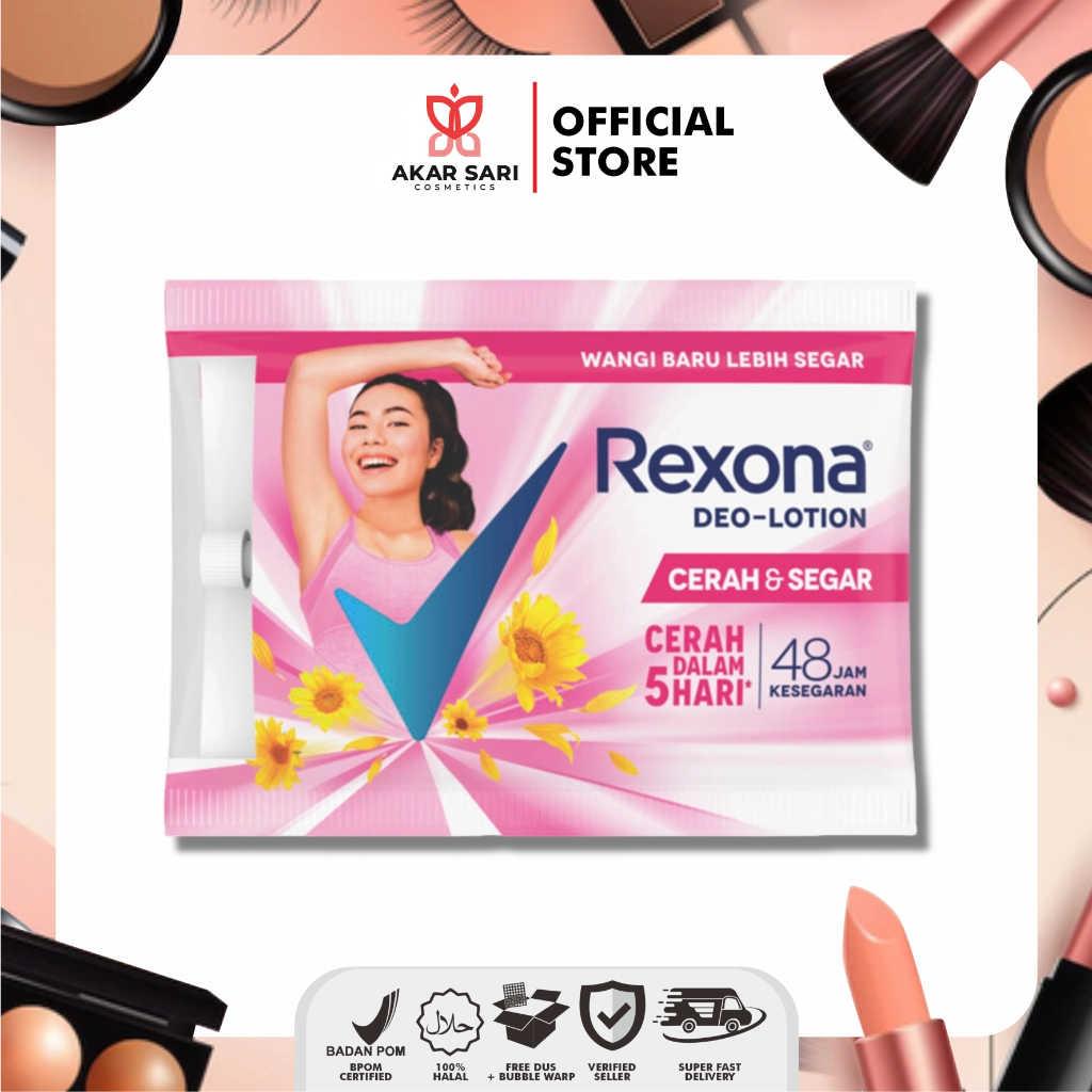 REXONA DEO LOTION CERAH & SEGAR - Deodorant Sachet