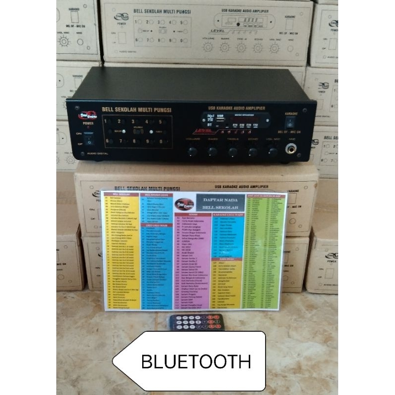 Bel Sekolah / Bel Sekolah Dua Bahasa / Bel Sekolah Mp3 / Bel Listrik / 260 Nada