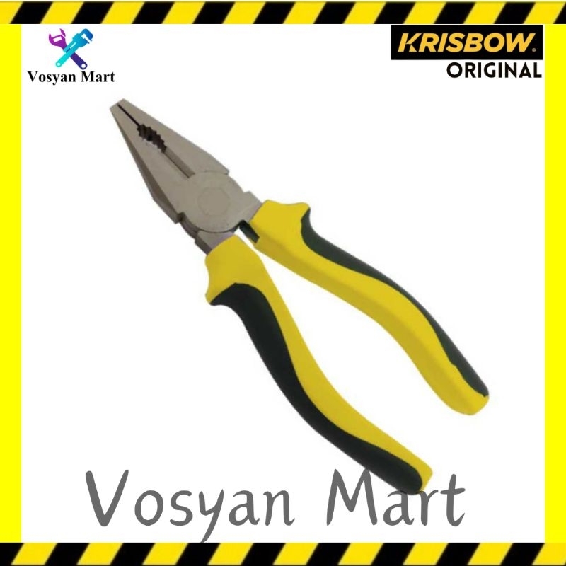 Tang Kombinasi Krisbow 7 inch || Combination Plier Krisbow 7 inch