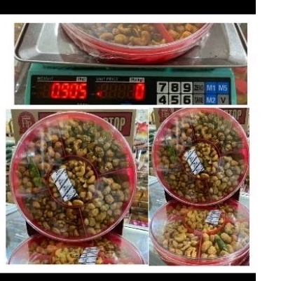 

kacang mede 5 sekat 5 rasa