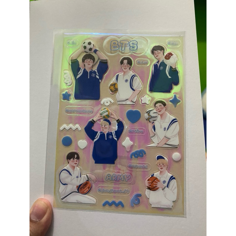 

STICKER BTS (FANMADE) FROM STICKERLAND BANGKOK VER 1