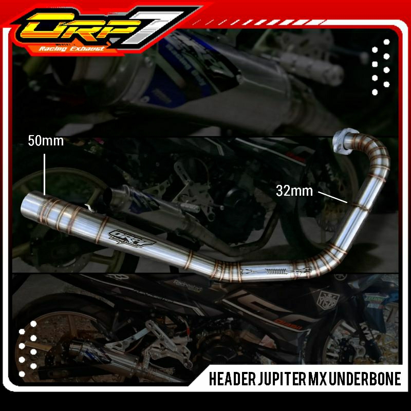 Leher Knalpot Jupiter Mx lama/new Underbone