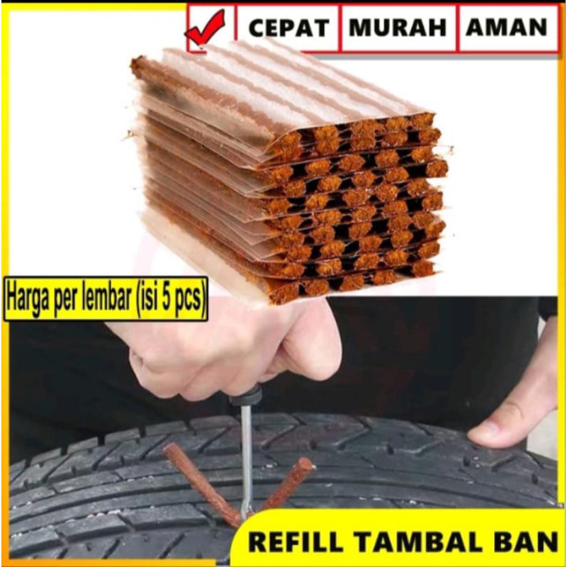 lem cacing/ban tambal ban/tubles