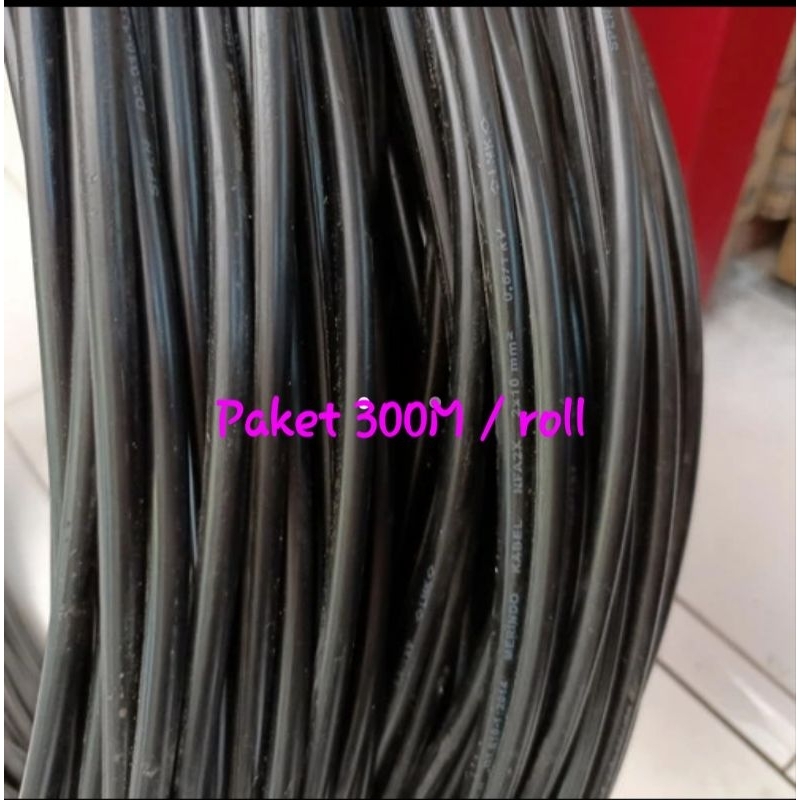 Merindo Kabel Twisted 2x10 paket 300M/roll NFA 2X /SR aluminium/kabel udara SNI/kabel pln