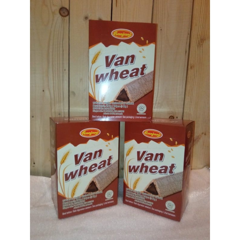 

VANWHEAT WAFER RASA COKELAT ISI 24 PCS